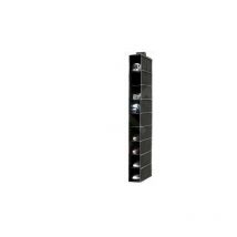 Organisation de penderie - Organiseur suspendu 15x30x128 cm, 9 compartiments, noir RAN6274 - Compactor