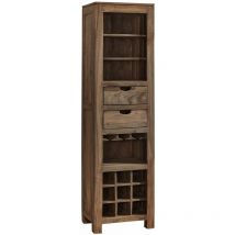 Tagère à vin 50x36 Palissandre huilé Gris taupe nature grey 51 - gris