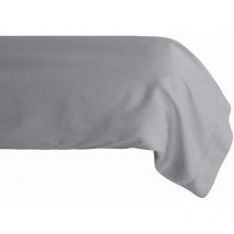 Taie de traversin uni percale de coton manoir