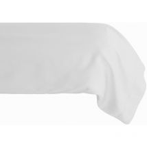 Taie de traversin uni percale de coton manoir