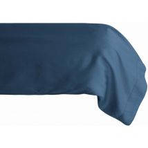 Taie de traversin uni percale de coton manoir