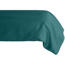 Taie de traversin uni percale de coton manoir