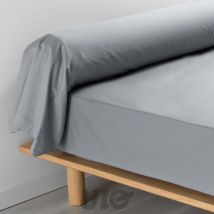 Taie De Traversin 85x185 Cm - Gris .