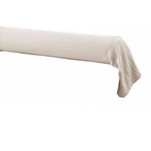 Taie de traversin 'Gaïa' 85 x 185 cm 'Gaze de Coton' - Couleur: Gaïa Pampa - Taille de taie de traversin: 85 x 185 cm