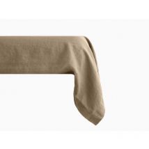 Taie de traversin Palace pur coton teint lavé, 63 fils/cm² Vent Du Sud Palace Chanvre - 43 x 195 cm