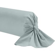 Taie de traversin percale archipel 180 cm - Bleu