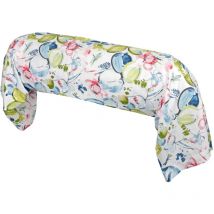 Taie de traversin percale de coton nenuphar 140x43 cm