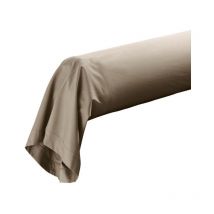 Taie de Traversin 'Percaline' 85x185cm Sable