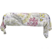 Taie de traversin satin de coton anaïs multicolore 200x43 cm