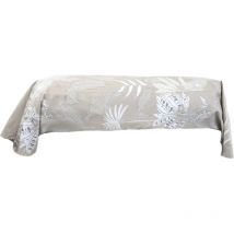 Taie de traversin satin de coton cayenne 200x43 cm