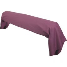 Taie de traversin uni coton ALTO 185x43 cm