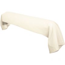 Taie de traversin uni coton alto 185x43 cm