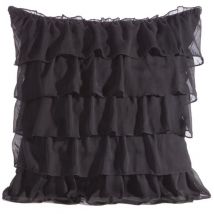 Taie D'Oreiller Daisy 45 X 45 Cm Noir