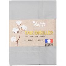 Taie d'oreiller Doulito 50x75 cm - Made in France - Coton