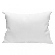 Taie d'oreiller en polycoton 50x75 cm percale blanc, par Soleil d'ocre