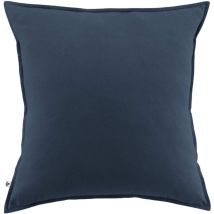 Taie d'oreiller flanelle marine 63x63 cm