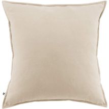 Taie d'oreiller flanelle beige 50x70 cm