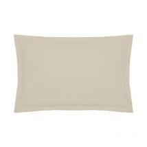 Taie d'Oreiller 'Percale' 50x70cm Beige Lin