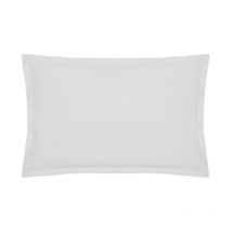 Taie d'Oreiller 'Percale' 50x70cm Blanc