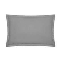 Taie d'Oreiller 'Percale' 50x70cm Gris