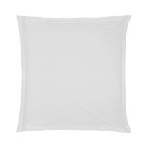 Taie d'Oreiller 'Percale' 63x63cm Blanc