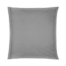Taie d'Oreiller 'Percale' 63x63cm Gris
