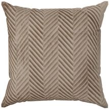 Taie D'Oreiller Sofia 45 X 45 Cm Marron