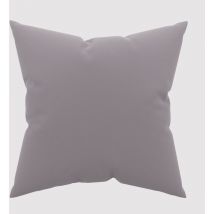Taie d'oreiller unie 63x63 cm ZZZ gris