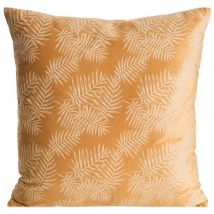 Taie D'Oreiller Velours 45 X 45 Cm Orange
