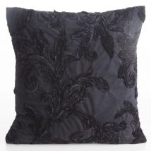 Taie D'Oreiller Verso 45x45 Cm Noir