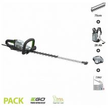 Taille haie professionnel double lame 75 cm Egopower coupe 33 mm HTX7500