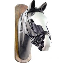 Pony, Noir: Bridon Horse Ball en biothane avec rênes en caoutchouc