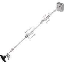 Tournebroche pour gril à gaz TAINO PLATINUM, PLATINUM YAMARA et BLACK 4 et 6 brûleurs broche de gril électrique inox
