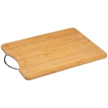 5five - Tabla De Cortar De Bambú 42x30cm Con Mango