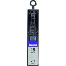 Razar Black Klingen 18mm CB50RB im Spender a. 10 Stück, LCB50RB - Tajima