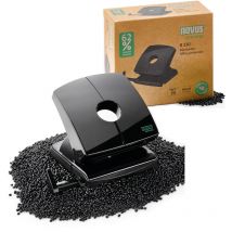 Perforadora Novus Harmony B230 re+new Negro 30 Hojas