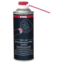 E-coll - Taladro de espuma de aceite y corte de alto rendimiento sin cloro ee ee de colgación electrónica de 400 ml (por 12)