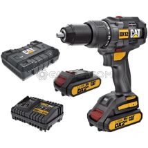CAT - taladro de impacto brushless con baterias 18V 2.0AH erpillar DX12