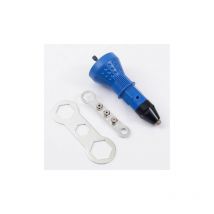 Lucky-88 - Pistola remachadora para taladro eléctrico inalámbrico - Herramienta remachadora inalámbrica - Adaptador para taladro remachador