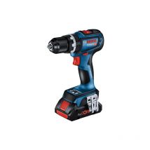 Professional 18V System gsb 18V-90 c - Taladro percutor a batería (64 Nm, 2100 rpm, conectable, sin batería, en caja) - Bosch