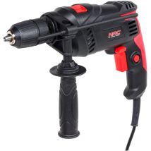 NAC - Taladro percutor 800W IDE80-B-PT, 2 velocidades, perforación en madera, metal y concreto, alta potencia