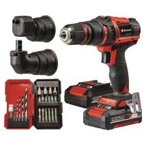 Taladro sin cable Einhell te-cd 18/45 3X-Li (2x2,0 Ah)Power X-Change.