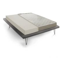 Talamo Italia - Matelas double Liliana, Matelas en mousse d'eau, 100% Made in Italy, Anti-acarien et hypoallergénique, Cm 160x190 h14, avec emballage