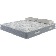 Talamo Italia - Dmora - Materasso matrimoniale Dcortes, Materasso Memory Foam Trioform, Materasso ergonomico, Materasso antiacaro e anallergico, 100%