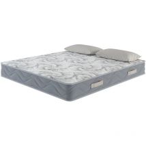 Talamo Italia - Dmora - Materasso matrimoniale Dcortes, Materasso Memory Foam Trioform, Materasso ergonomico, Materasso antiacaro e anallergico, 100%