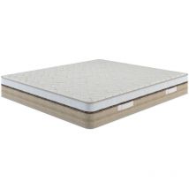 Talamo Italia - Dmora - Materasso singolo Dleiv, Materasso Memory Foam, Materasso ergonomico, Materasso a molle insacchettate, 100% Made in Italy,