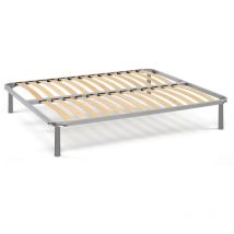 Dmora - Doppelbettboden Dgrasso, Orthopädischer Lattenrost, 100% Made in Italy, Cm 160x190h 31