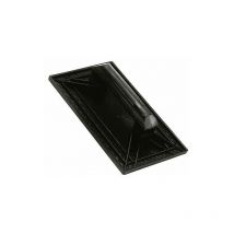 Flotteur Plastique 34x22 Cm Manche Rond Noir N°2