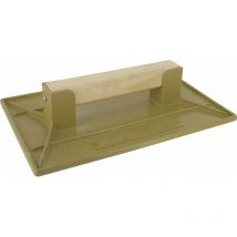 Outibat - Taloche plastique abs jaune rectangulaire 27 x 35