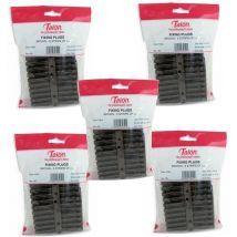 Talon Brown 7-8mm Wall Plugs Plastic Screw Fixing Plugs Euro Slot X500 Pack P3ES